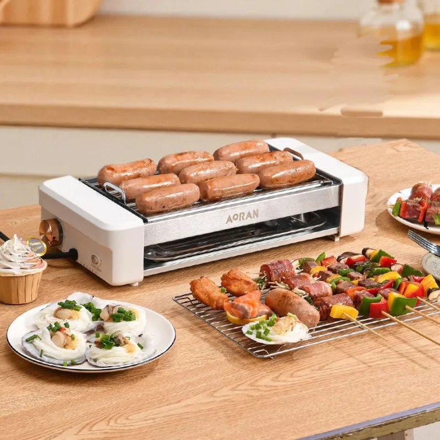 Hot Dog Roller Grill - Многофункциональная вращающаяся электрическая гриль-машина для сосисок,