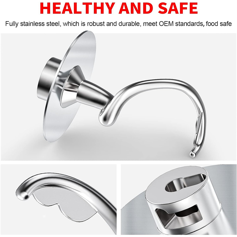 Commercial Kitchen Aid Mixer - Спиральный крючок для теста из нержавеющей
