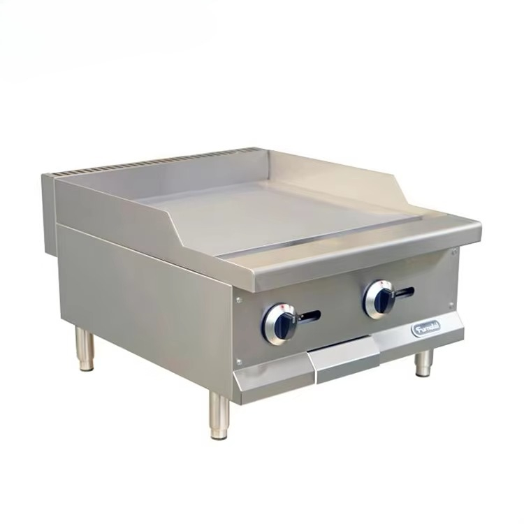 Commercial Kitchen Griddle - Плоская сковорода 24 дюйма, газовая гамбургерная
