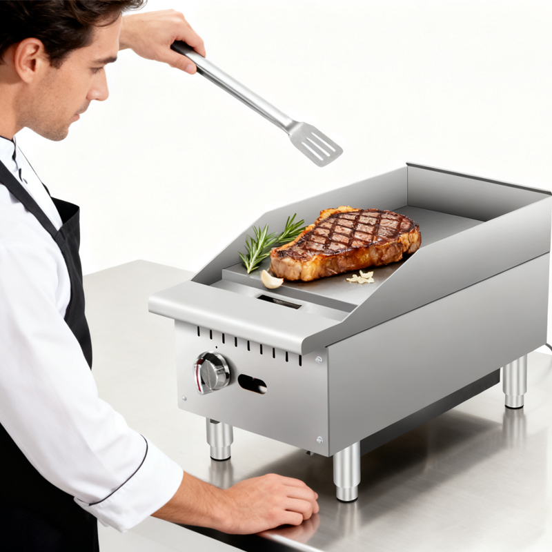 Commercial Kitchen Griddle - Настраиваемое коммерческое кухонное оборудование: Экологичная газовая