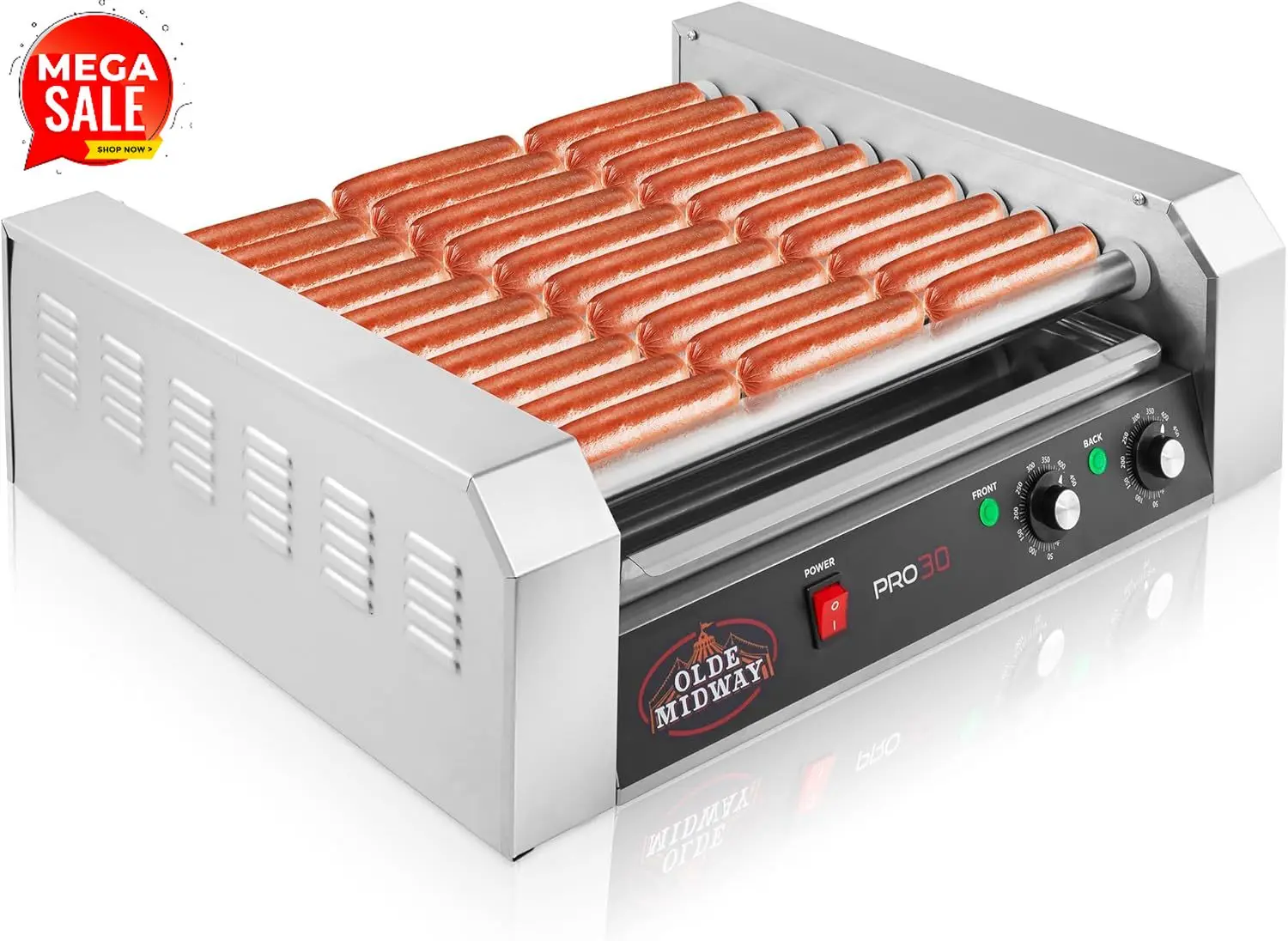 Hot Dog Roller Grill - Электрическая машина для приготовления хот-догов с