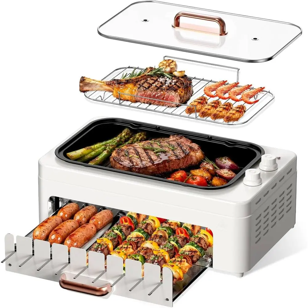 Многофункциональный настольный – обзор и цена Hot Dog Roller Grill