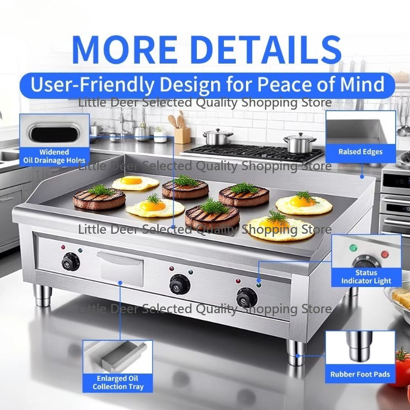 16 мм коммерческое ресторанное – обзор и цена Commercial Kitchen Griddle