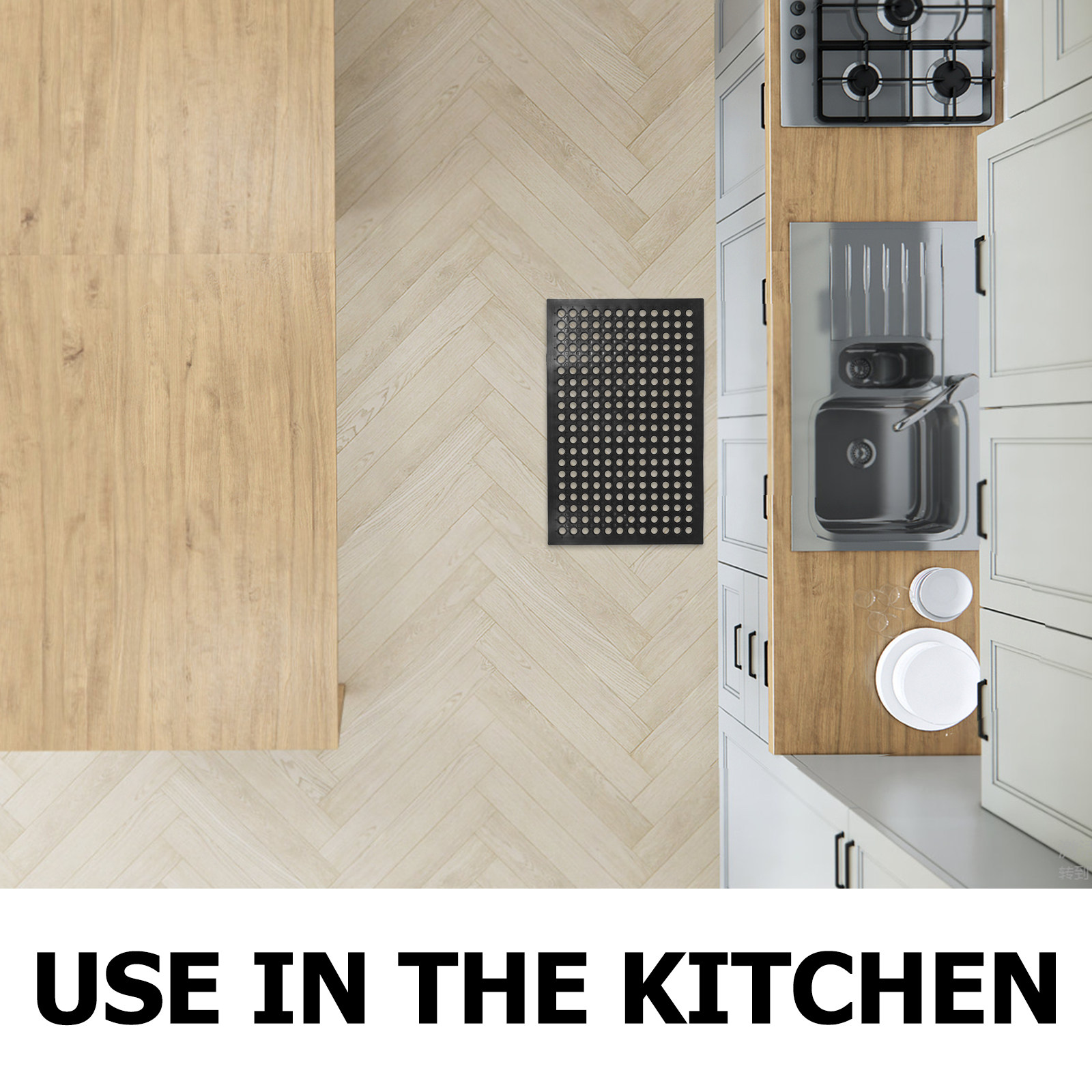 Резиновый нескользящий кухонны – обзор и цена Kitchen Flooring Commercial
