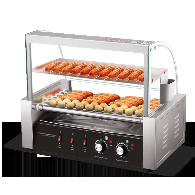 Электрический гриль-роллер для – обзор и цена Hot Dog Roller Grill